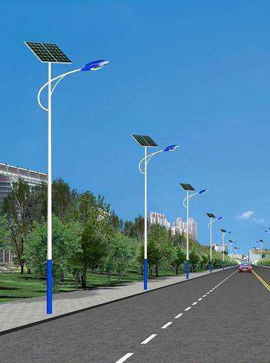 锂电太阳能路灯